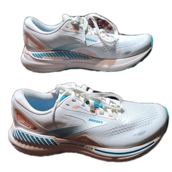 Brooks Womens (7 Medium) Adrenaline GTS 23 Support Running Shoes NO INSOLES - Picture 2 of 9